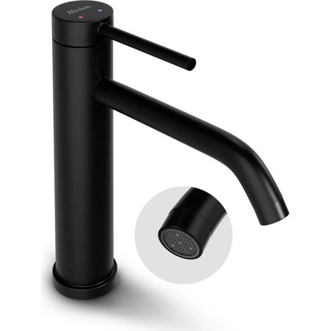 Waschtischarmatur – WC – Schwarz [NYX] (1/5)