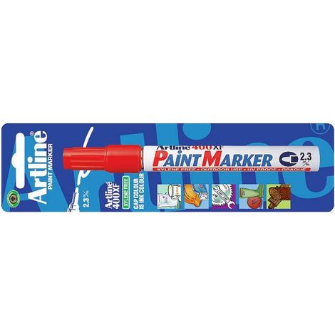 Marqueur à peinture Artline 400XF marqueur indélébile pointe ronde 2,3 mm emballé par 12 pièces noir Limit ART400BLCK (1/5)
