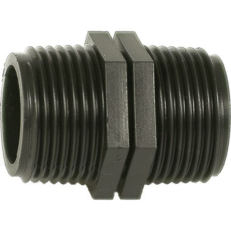 RACCORDO NYLON NIPPLO 1X 1- IRRITEC- 25,0 pz
