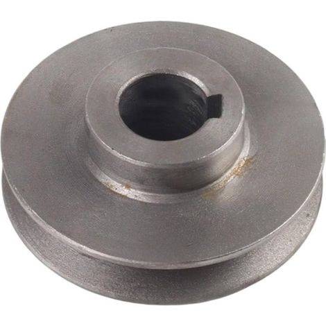 Poulie courroie trapézoïdale - 1 pièce - Fonte grise - Transmission type A - Compresseur et moteur industriel - 25x90mm (1/5)