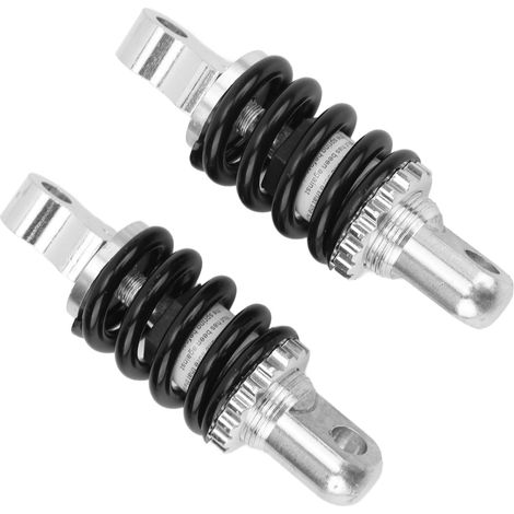 Paire de ressorts d'amortisseur réglables pour suspension arrière de scooters et motos, 105 mm (1/5)