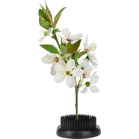 Aiguille Kenzan ronde noire pour Ikebana, épingle à fleurs, outil de fixation pour la décoration florale (70 mm) (1/5)