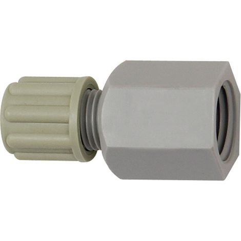 Riegler Gerade Aufschraubverschraubung G 1/4 i., für Schlauch 4/6 mm, PA (1/2)