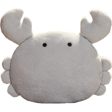 Peluche mignonne Kawaii Crabe Animal Peluche Oreiller Coussin Doux Peluche Décoration Cadeau (1/5)