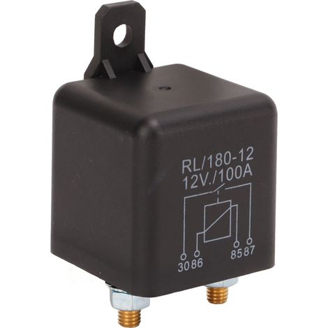 Relais de démarreur, interrupteur de charge et d'isolation de batterie pour démarreurs de voitures, motos, moteurs, GPS 12 V (1/5)