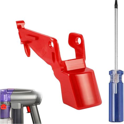 V10 V11 Gachette pour Dyson Bouton Pièces Détachées pour Dyson V10 V11 Bouton de Démarrage à Gâchette Pièces de Rechange pour Aspirateur Dyson , avec tournevis (1/4)
