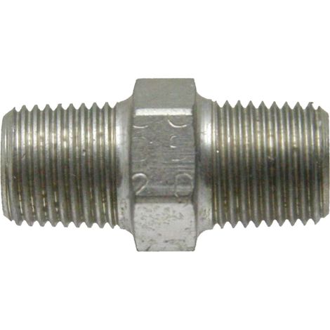 Gerader Hydraulikverbinder GA R3/8" x R3/8" 35 mm (1/2)