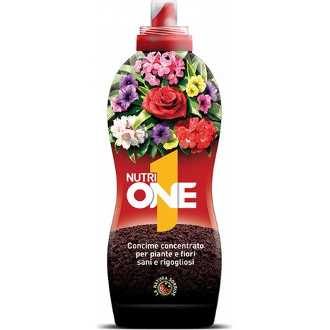 One liquido Concime Concentrato Piante e Fiori 1lt (1/5)