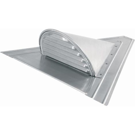 Chatière traditionnelle demi-ronde Zinc naturel VM Building - 211735000