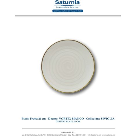 Vortex Bi. Siviglia Piatto Frutta