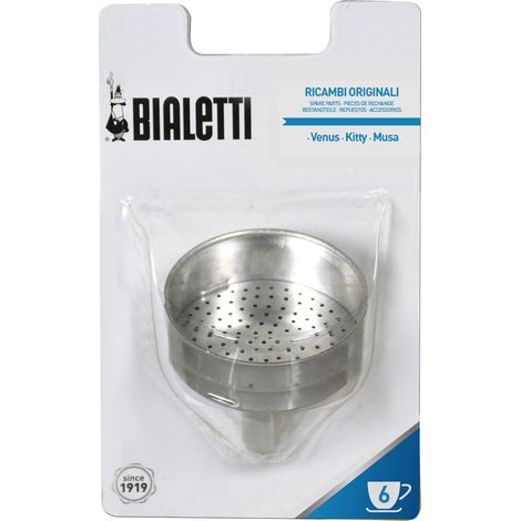 Entonnoir pour cafetière en acier Tz 6 Bialetti