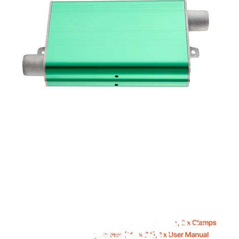 Tubo de escape, acero inoxidable, diseño flexible, 7,87 pulgadas (1/2)