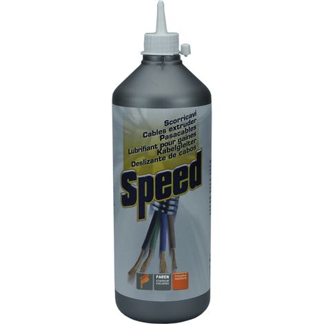 Botella de 1 litro de pasacables químico líquido Speed (Faren 808001)