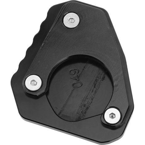 Aluminium-Seitenständer-Verlängerungsplatte für Motorrad G310GS 2017-2018, schwarzes Stabilisierungspad (1/5)