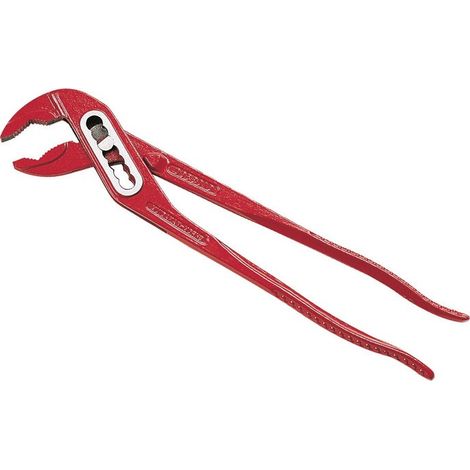 Virax – Pince multiprise 175 x 16 mm – Pour tubes jusqu'à 50 mm – Branches entrepassées pour accès étroit – Usage professionnel