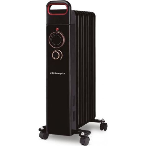 Orbegozo RU 1500 Indoor Black 1500 W Radiatore de radiatore elettrico ad olio (1/2)