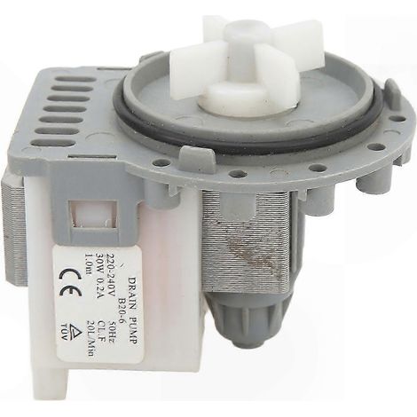 Hochleistungs-Waschmaschinen-Ablaufpumpe, 30 W, 20 l/min, AC 220–240 V, effiziente Abflusslösung für Waschmaschinen. (1/5)