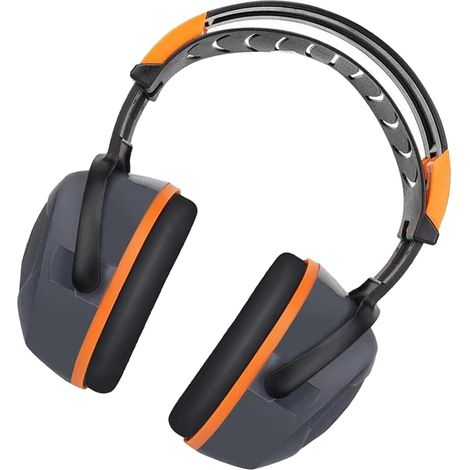 Casque Anti Bruit Adulte Casque Réduction De Bruit Pour Protection Auditive Au Chantier Travail Industriel Bricolage Jardinage Chasse Ajustable Confortable Isolation Phonique (1/5)