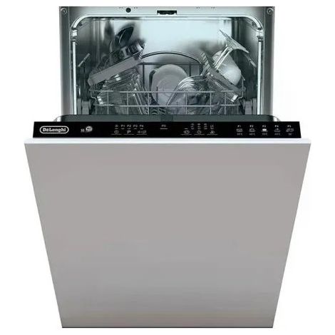 De Longhi L45P52EQD Lavastoviglie A Scomparsa Totale Slim 45 Cm 10 Coperti
