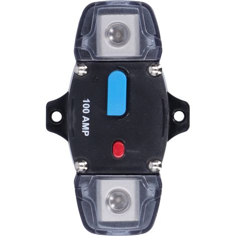 Disjoncteur automatique réarmable 100A protection surcharge pour voiture bateau yacht camping-car système audio vidéo (1/5)