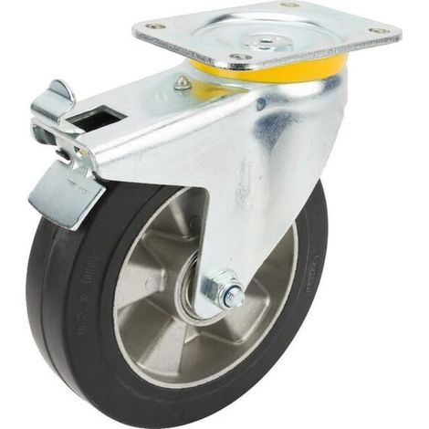 Roue pivotante avec frein TENTE 4687IEP200P63