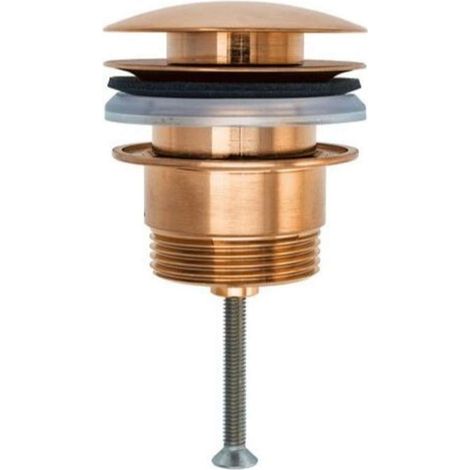 Duravit - Desagüe de lavabo, ClickClack, bronce cepillado 0050520400 (1/2)