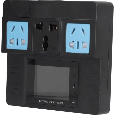 Bluetooth AC digital display voltmeter, ammeter, wattmeter, power monitor, electricity meter, power strip, power bank, AC 85265V