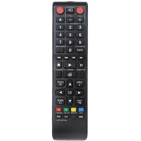 Télécommande AK59-00149A pour lecteur DVD Blu-ray Samsung BD-F5100, BD-FM51, BD-FM57C, BD-H5100, BD-F5500, BD-JM59 et BD-E5200 (1/5)