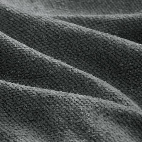 Canapé d'angle gauche Manchester, méridienne avec coussins en tissu chenille gris, confortable et moderne pour salon. (1/5)