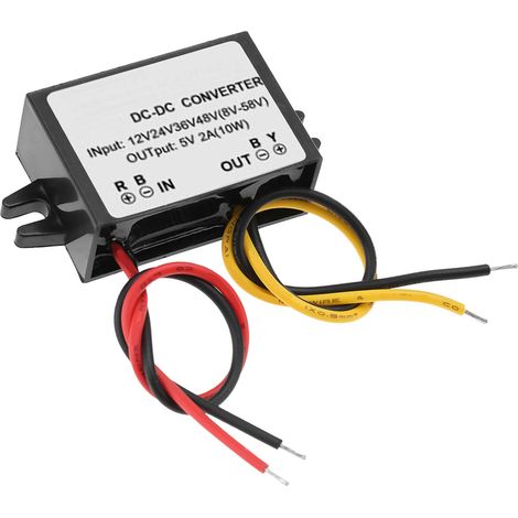 Module d'alimentation abaisseur de tension DC-DC 12V/24V/36V/48V vers 5V 2A (1/5)