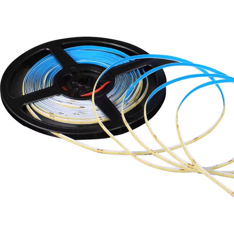Bande LED néon, 12 V, 10 m, couleurs neutres, intensité variable, 4000 K, étanche, en silicone flexible pour extérieur