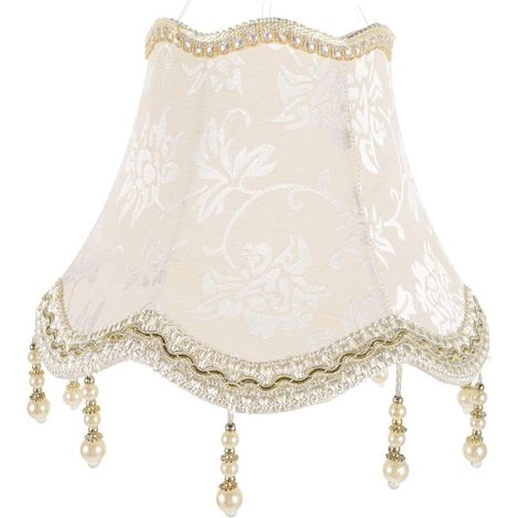 jour décoratif beige tissé à motif floral suspension à (1/5)