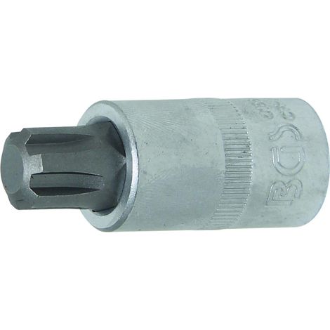 Bussole maschio con punta a denti, ribe quadrata 1/2" lunga 55 mm - ribe m14