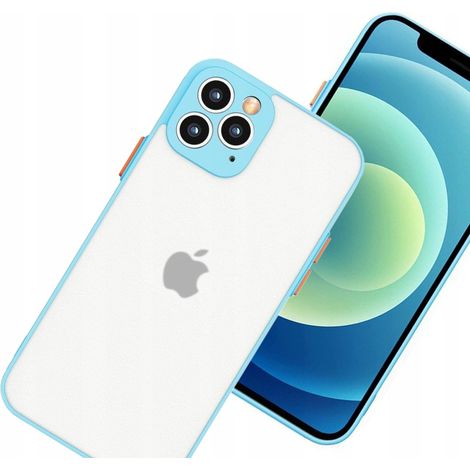 Coque souple et translucide en silicone Milky Case pour Samsung Galaxy S21+ 5G (S21 Plus 5G) Bleu (1/5)