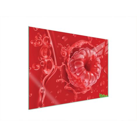PLACA PROTECTORA DE VIDRIO PARA ESTUFA 70x52 FRAMBUESA (1/5)