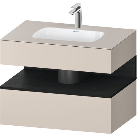 Duravit Collection One lavabo empotrado con base de lavabo (1/2)