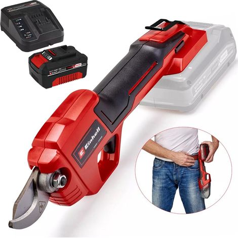 Einhell 18V Cordless Pruning Shears Branch Cutter PXC GE-LS + 4AH Charging Kit