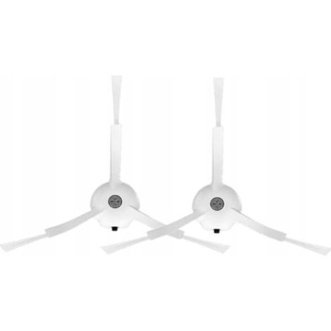 Cepillos laterales blancos Roborock para aspiradora robot (1/3)
