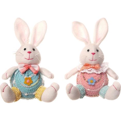 Lot de 2 nains de Pâques, décorations de Pâques -- (1/5)