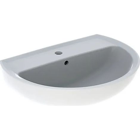 Lavabo Bastia 55x42 cm, blanco.