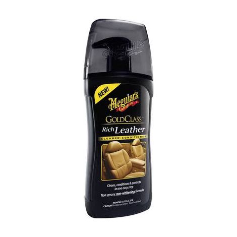 Entretien Cuir Meguiars G17914F Gold Class Cuir Plus 375ml x3