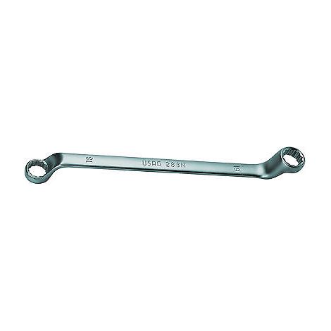 CHIAVI POLIGONALI DOPPIE CURVE USAG 283 N CHIAVE POLIGONALE DOPPIA CURVA DOPPIA S - 6 X 7