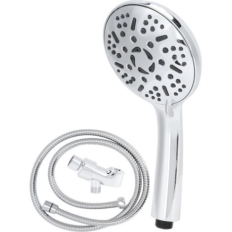 Pommeau douche G1/2 avec 9 modes pulvérisation, pressurisé pour salle bain (1/5)