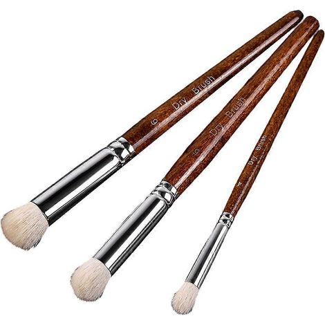 Ensemble de pinceaux à sec Yutiars pour peinture miniature, pinceaux texturés acryliques pour œuvres d'art détaillées C (1/5)