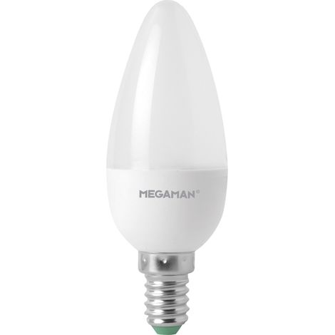 Megaman MM21125 LED EEK G (A - G) E14 Kerzenform 5 W = 40 W Warmweiß (Ø x L) 35 mm x 100 mm dimmbar