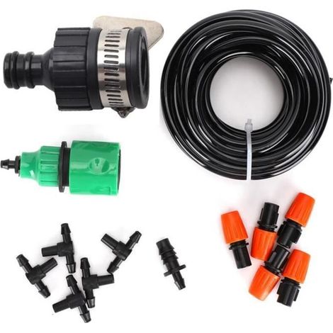 Bardusch-Système d'irrigation automatique Système de Micro-irrigation automatique, Kit d'arrosage des plantes, jardin tuyau (1/4)