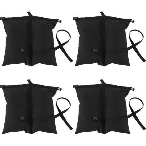 Lot de 2 sacs à lest pour parasol extérieur, ancre de tente de camping avec sable lesté antidérapant (1/5)
