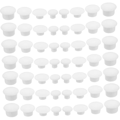 200 bouchons ronds en plastique vis circulaires de meubles (1/5)