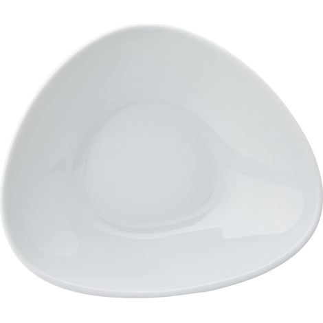 Alessi FM10/54 S Colombina Collection Coppetta Bassa in Porcellana Bianca, Set da 6 (1/4)