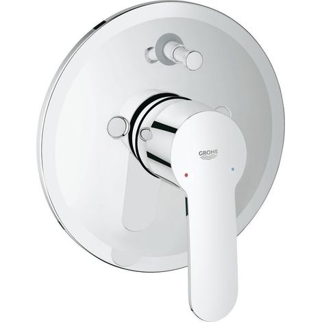 Levier Robinet Mitigeur Encastré pour Bain/Shower-Off, Chrome (1/2)